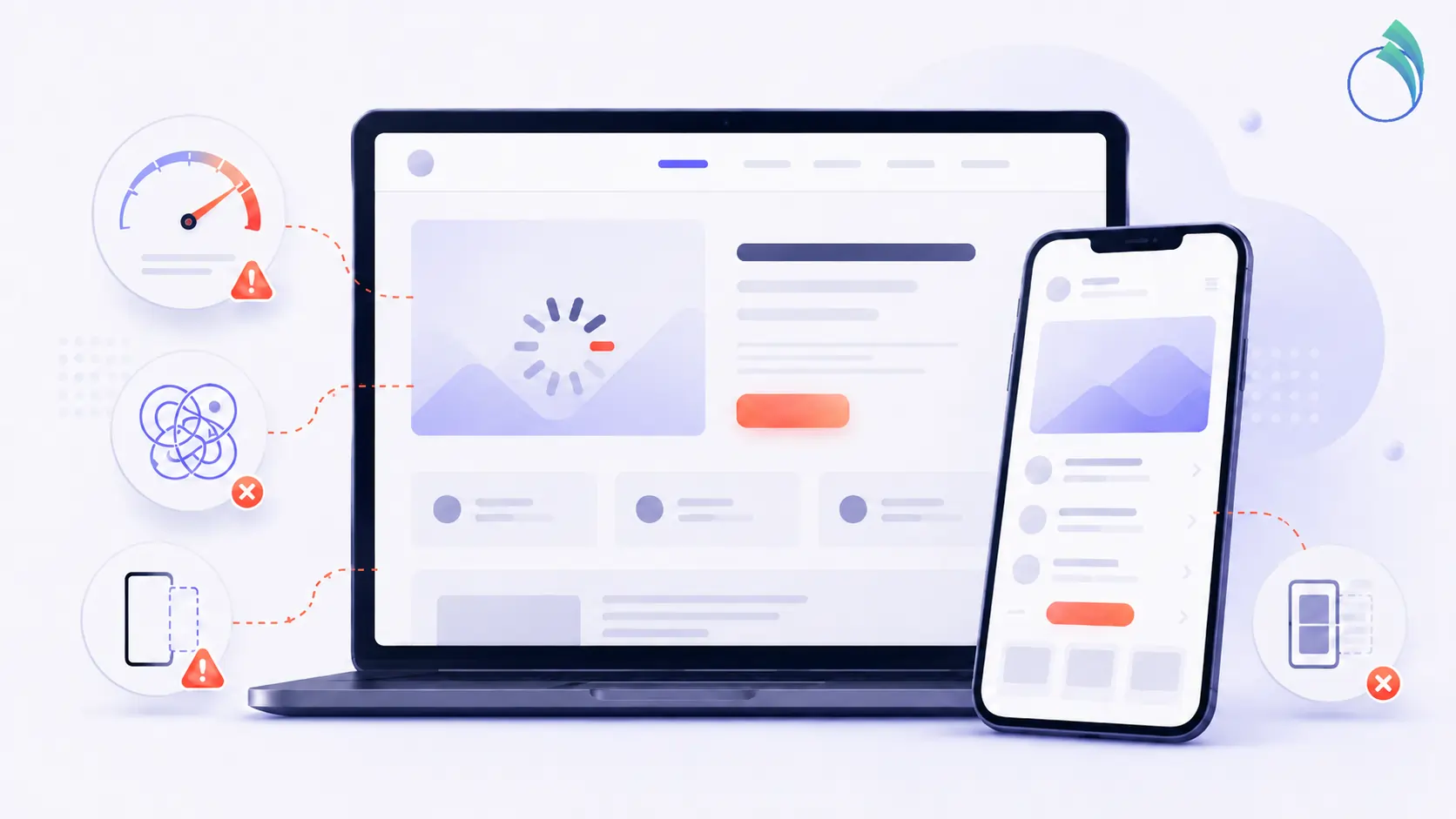 Slow loading website and poor mobile responsive design issues