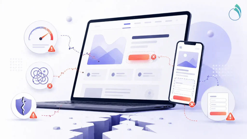 Website design mistakes that cause businesses to lose customers